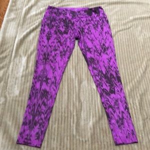 Z by Zella purple and black leggings